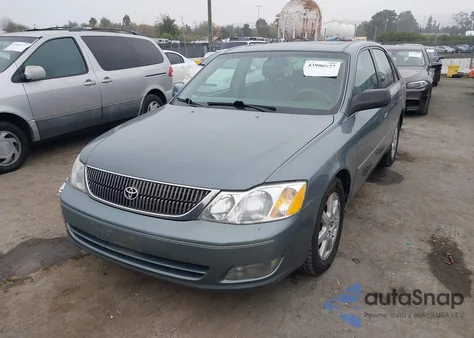 2001 Toyota Avalon Xls z USA, uszkodzony, nr VIN 4T1BF28B11U158104